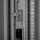 19"-Netzwerkschrank SZB IT - 42 HE - 600 x 600 mm - geteilte perforierte Doppel-Türen vorne und hinten - lichtgrau