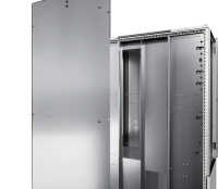 Compartment / Colocation Rack VX IT von RITTAL - 2-Abteilungen - 2 x 23 HE - perforierte Türen - lichtgrau - BxT 600 x 1000 mm
