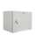 19"-Wand-Netzwerkschrank Easy - Vollblechtür - 9 HE - B 600 x T 400 mm - Stahlblech - lichtgrau