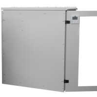 19"-Serverschrank RIE von TRITON mit REMKO Split-Kühlgerät - Kühlleistung 2600 W - Schutzgrad IP54 - 42 HE - BxT 800 x 1100 mm - Sichttür - Rücktür - lichtgrau