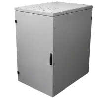 19"-Serverschrank RIE von TRITON mit REMKO Split-Kühlgerät - Kühlleistung 2600 W - Schutzgrad IP54 - 37 HE - BxT 800 x 1100 mm - Sichttür - Rücktür - lichtgrau