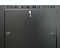 19"-Serverschrank SRK von IT-BUDGET - 27 HE - BxT 800x1000 mm - Sicht-/Vollblechtür - montiert - schwarz
