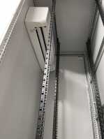 19"-Serverschrank VX IT von RITTAL vorbereitet für In-Rack-Wandklimaanlage - 42 HE - BxT 800x1200mm - Sichttür - Vollblechrücktür - lichtgrau
